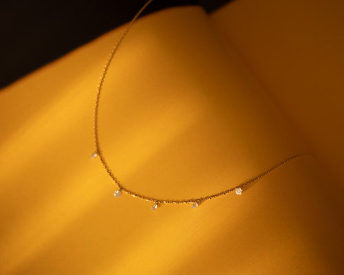 Colgante de brillantes