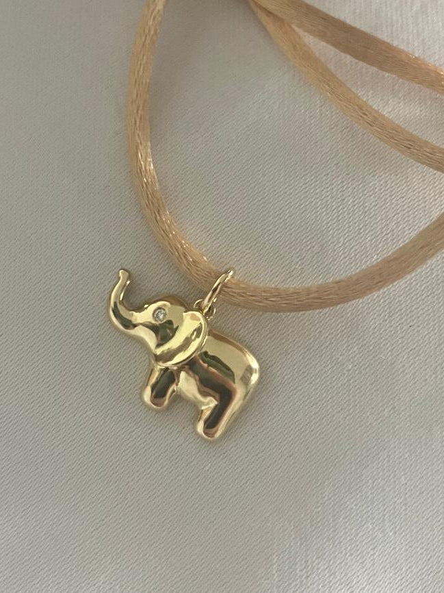 Elefante Oro 18 k